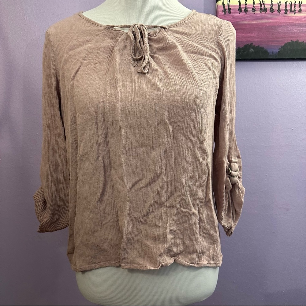 Forever 21 mauve shirt